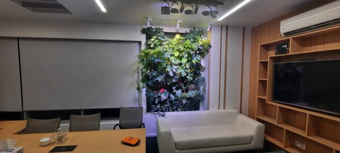لامپ ریلی رشد گیاه - نور گرین وال دیوار